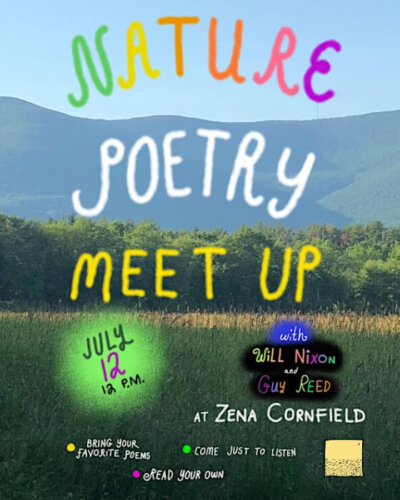 Poetry Meet Up Combines Nature with Art