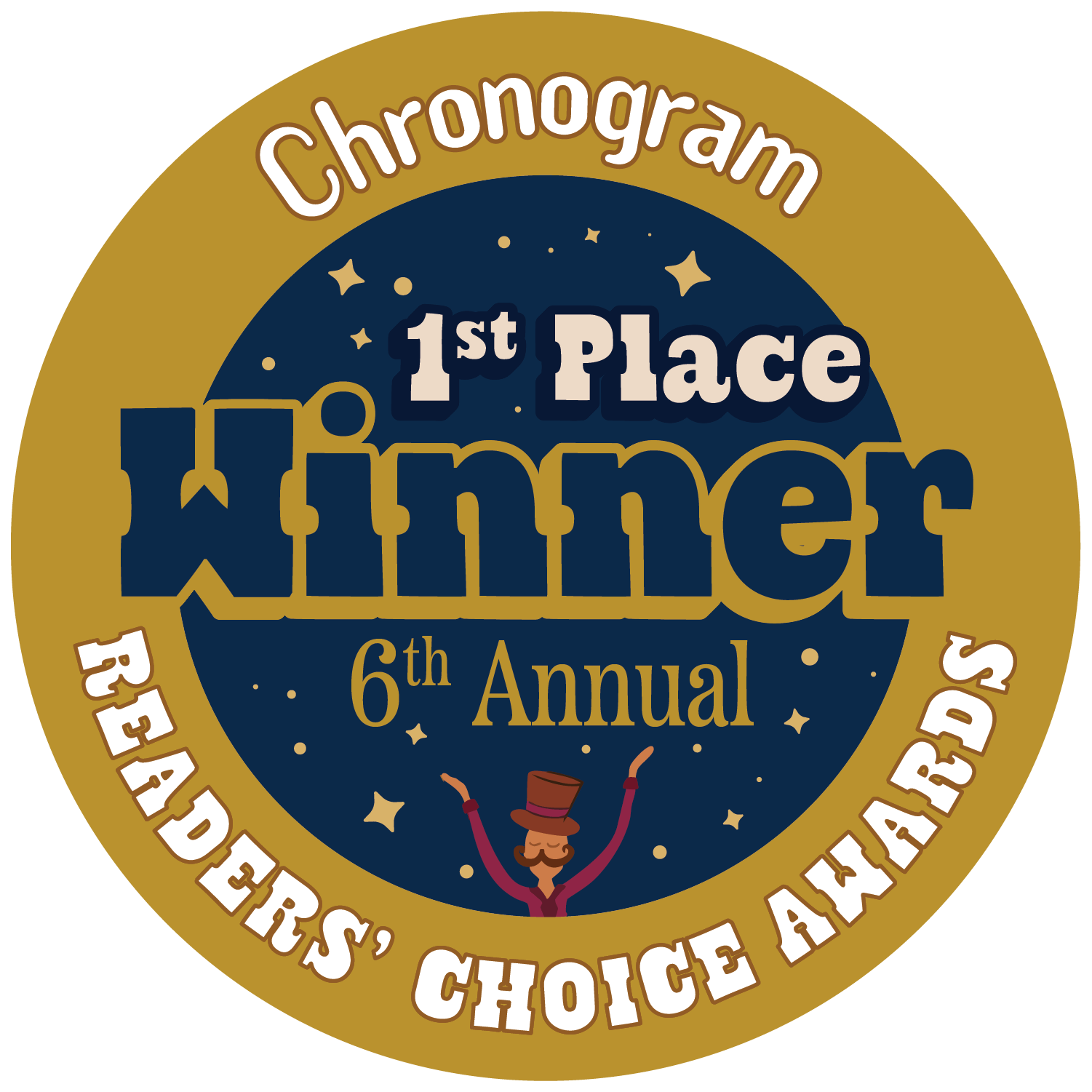 1st Place in Chronogram Readers’ Choice Awards