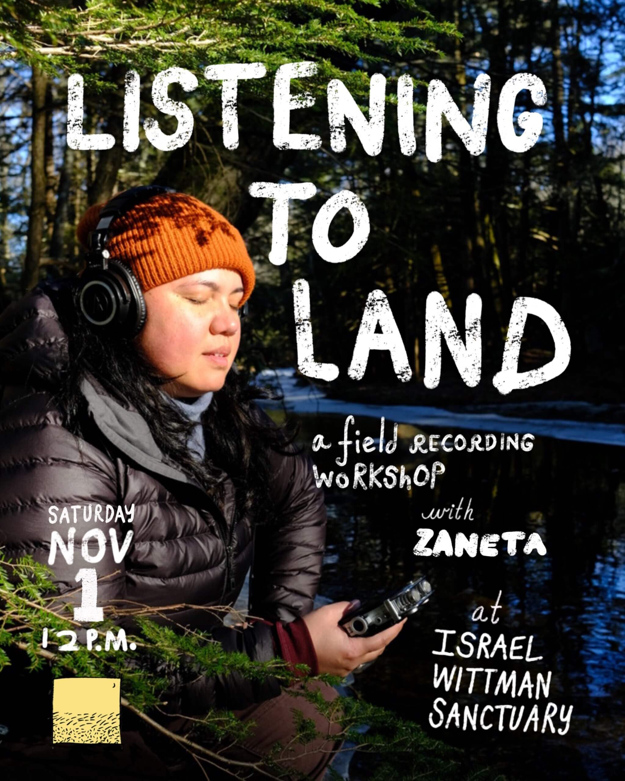 Field recording workshop with Zaneta