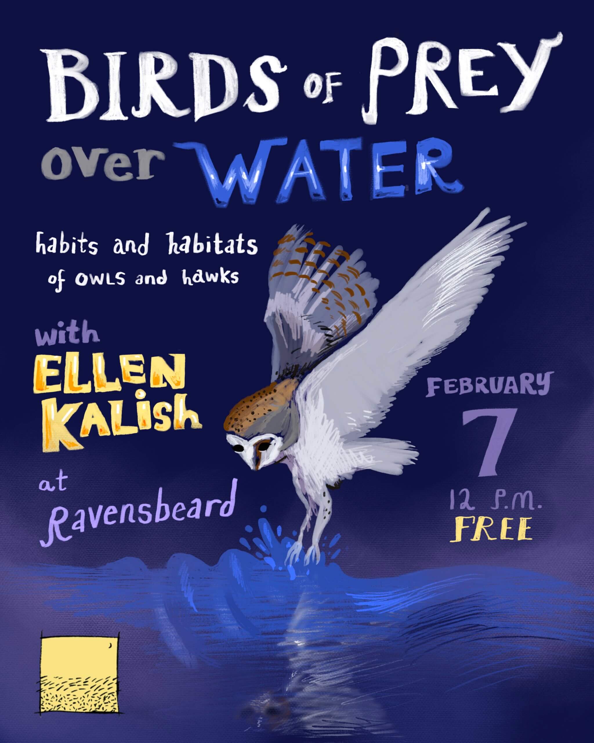 Birds of Prey Over Water: Habits and Habitats of Owls and Hawks