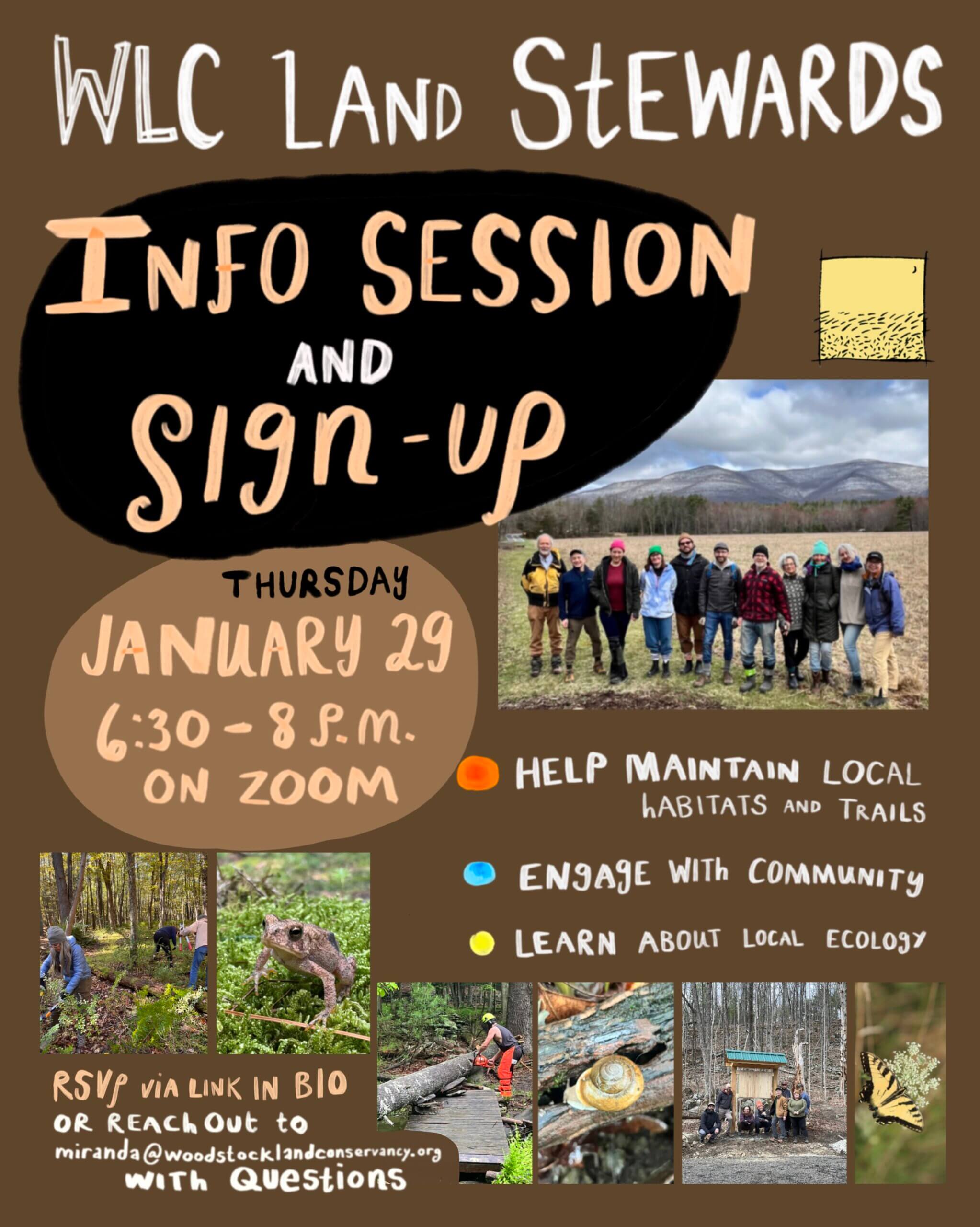 WLC Land Stewards 2026 Signup + Info Session