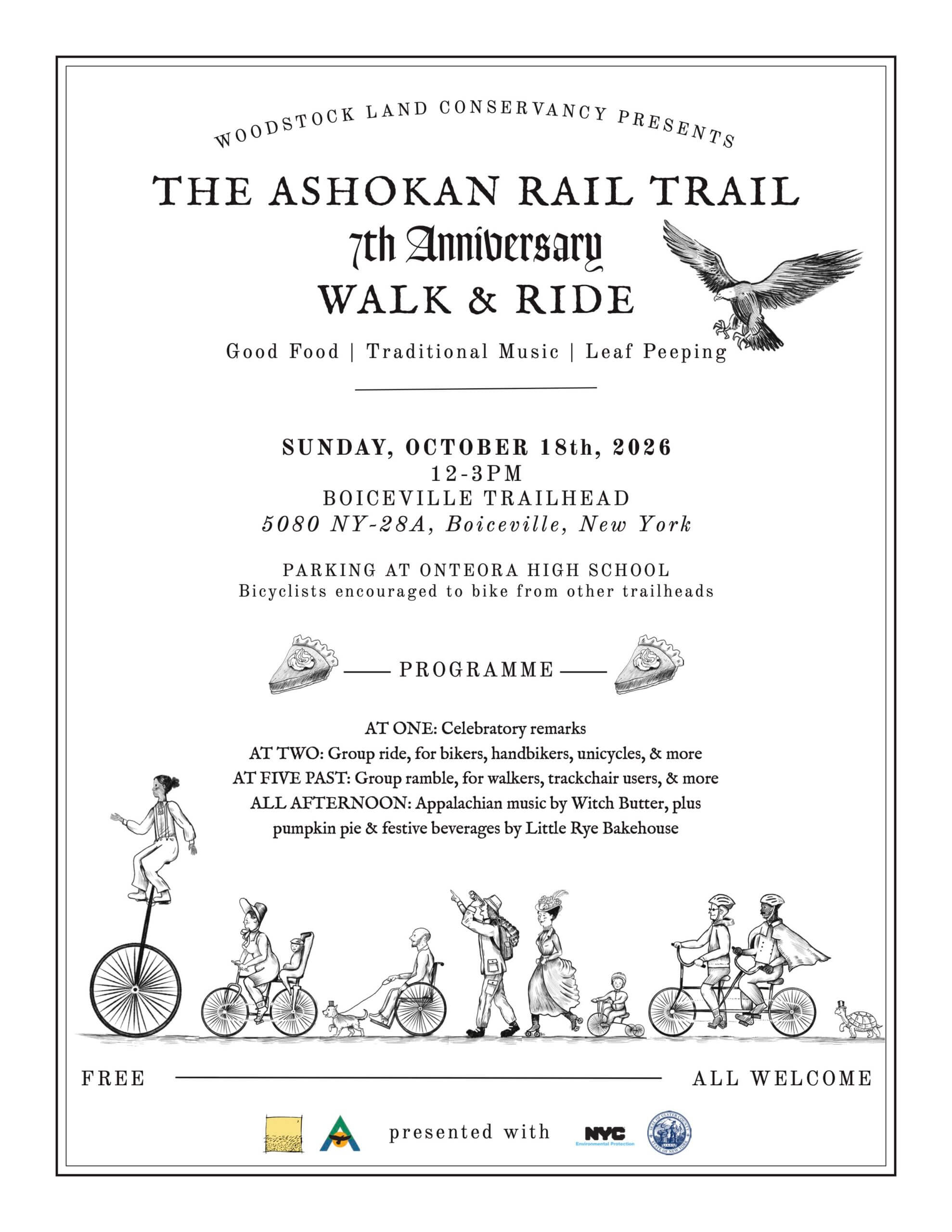 Ashokan Rail Trail Anniversary Walk & Ride